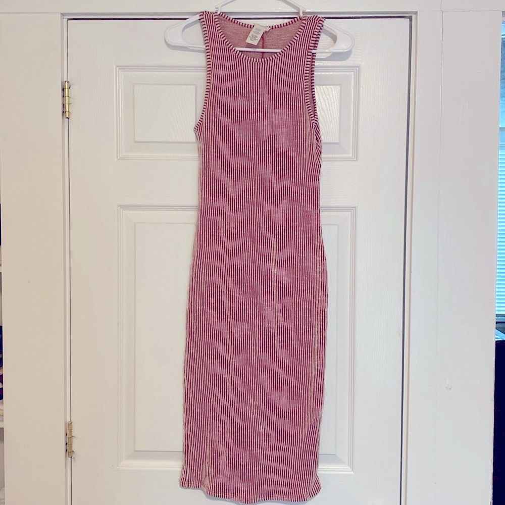 Caution To The Wind Striped Dress